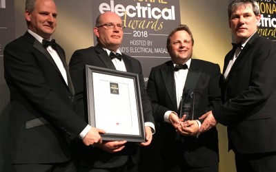 T BOURKE WIN AT NATIONAL ELECTRICAL AWARDS